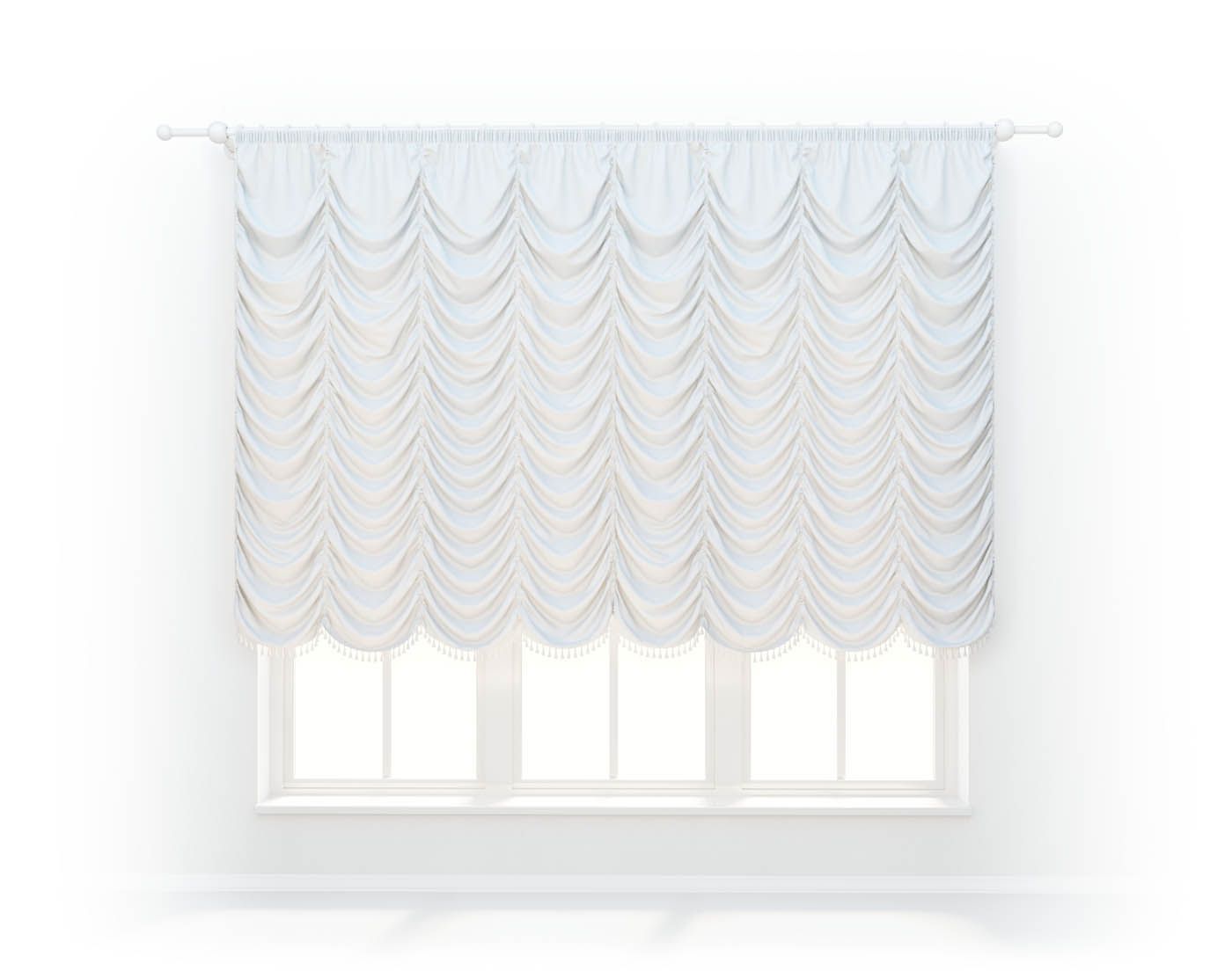 Французские шторы Linen Instincts, VECTOR_25_SNOW